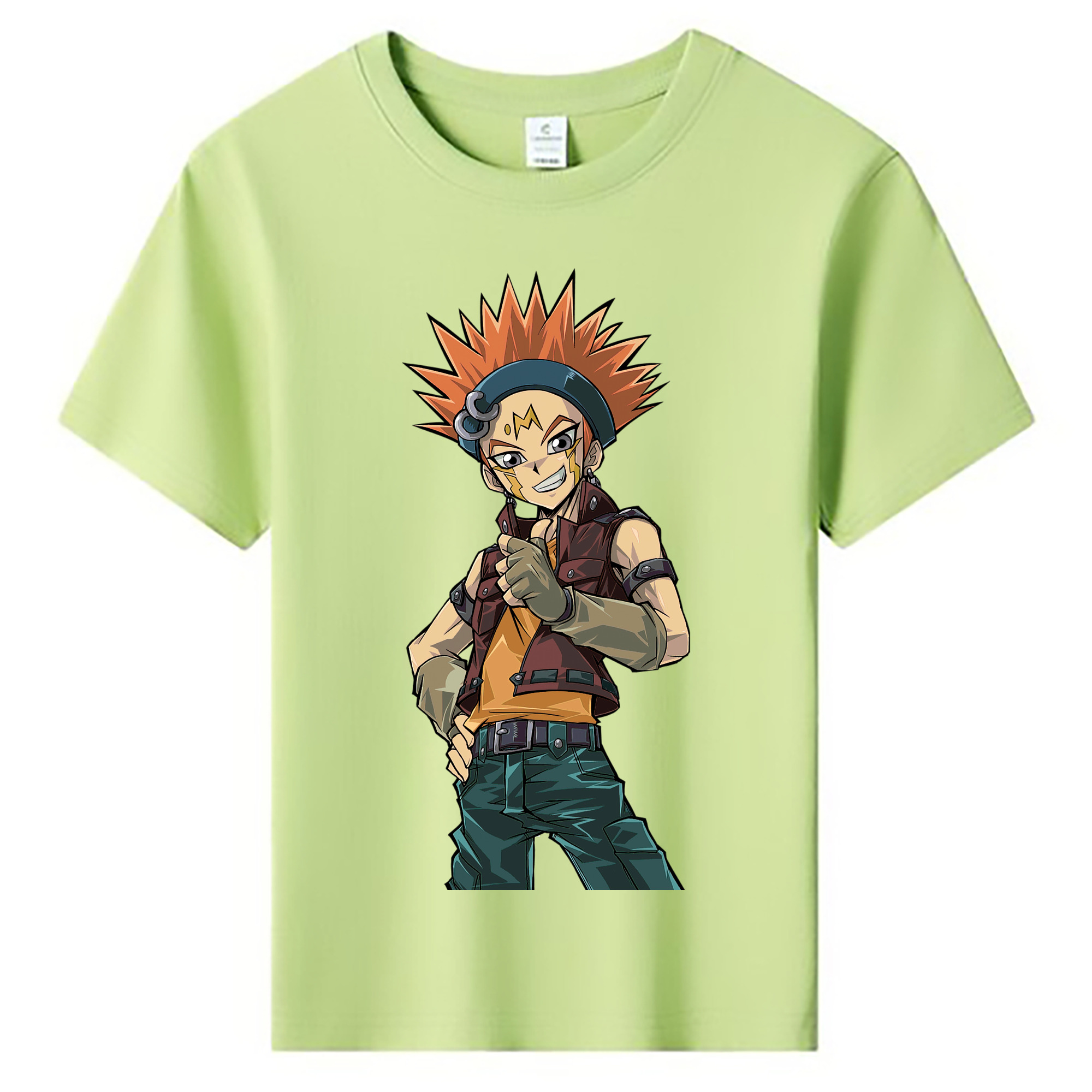 （画像用） 遊☆戯☆王 Yu-Gi-Oh! 綿100％キッズTシャツ（フロントプリント）